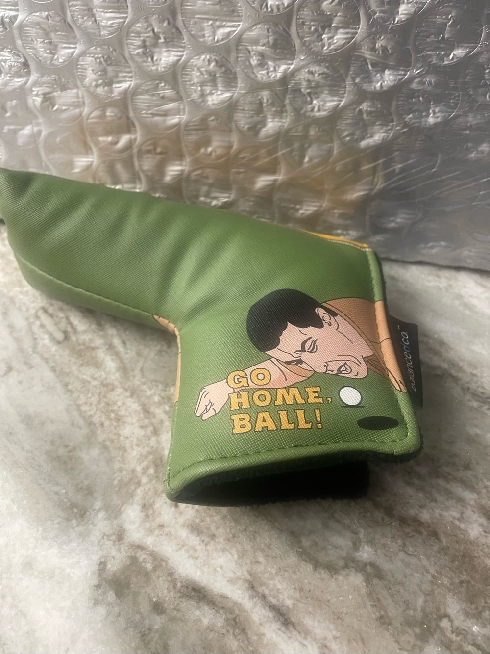 Balanced Co., “Happy Gilmore” putter headcover